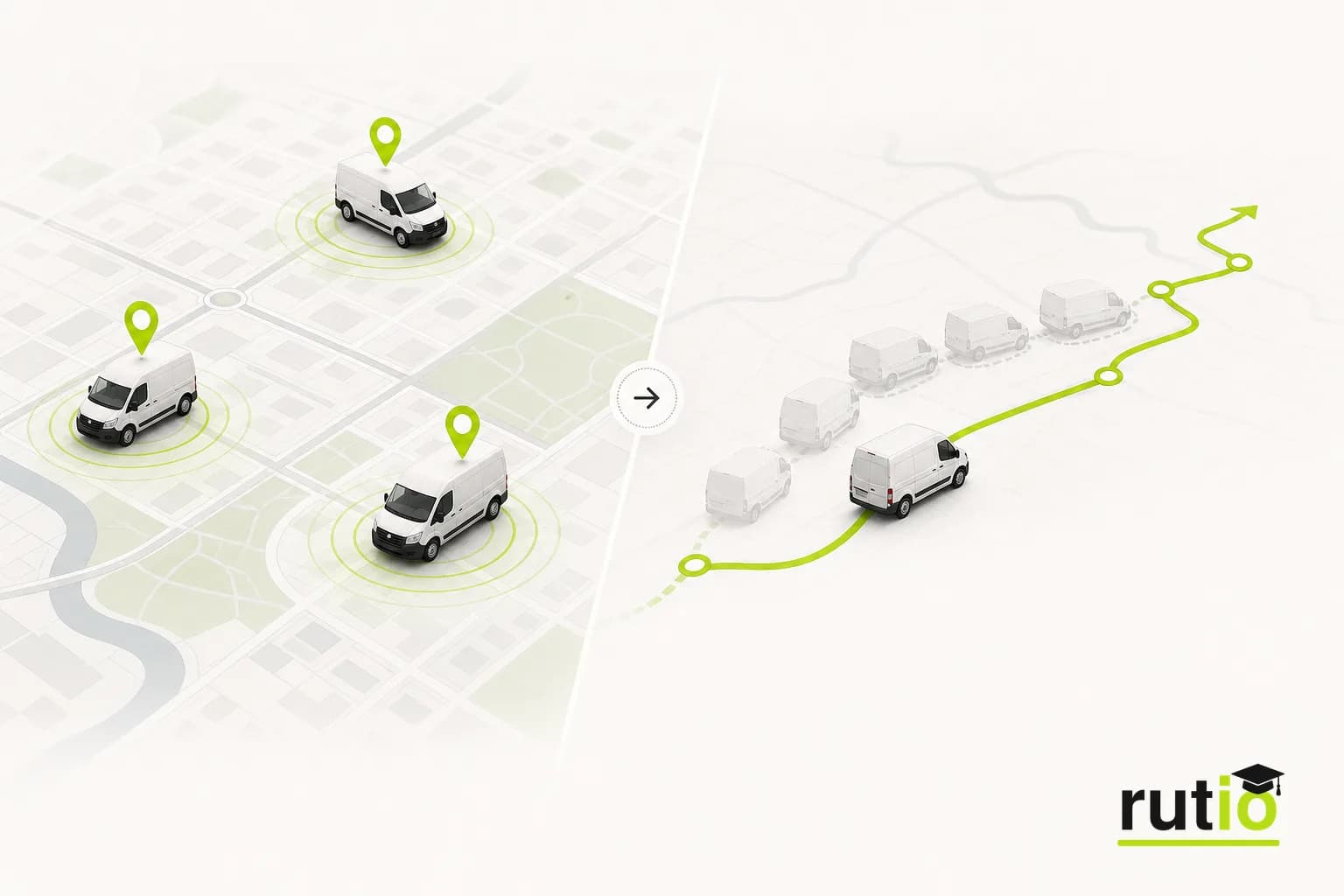 Seguimiento GPS en vivo comparado con historial de recorridos reconstruido