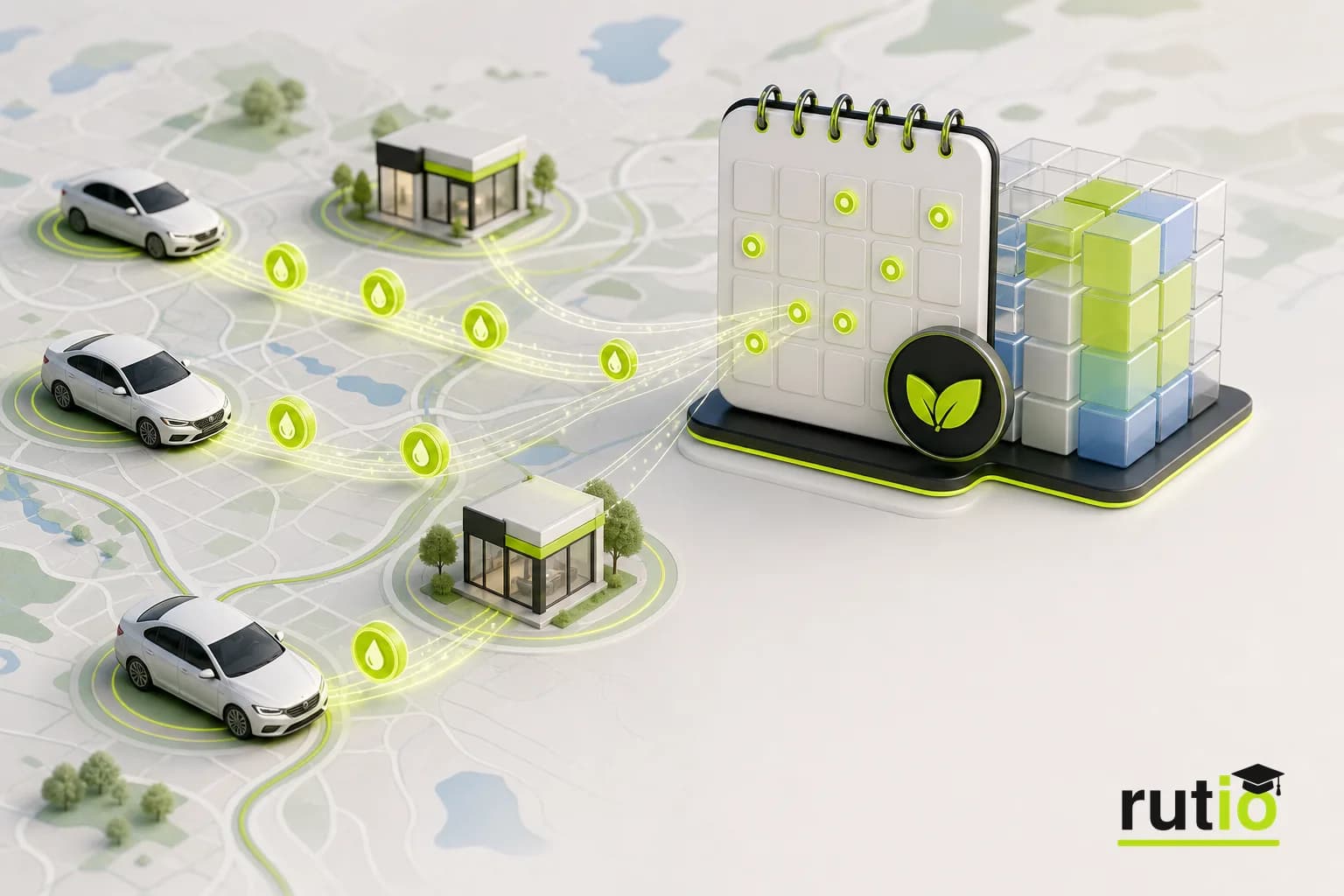 Datos reales de combustible por vehículo o sucursal con frecuencia mensual o trimestral
