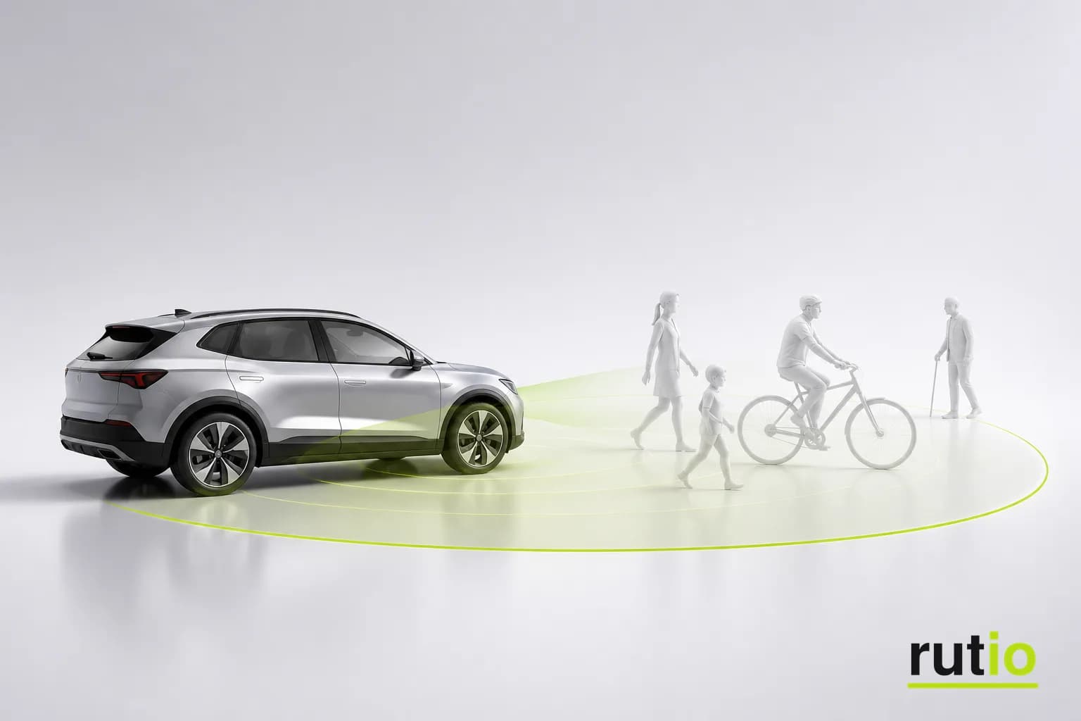 Geocerca protegiendo a peatones, ciclistas y motociclistas con Rutio