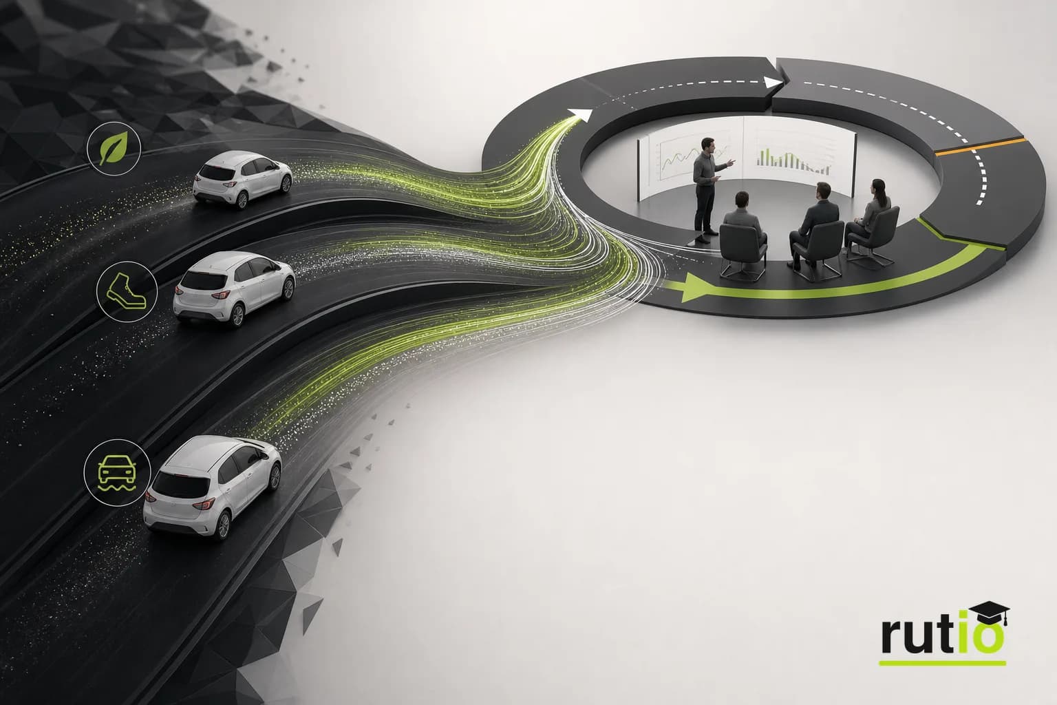 Técnicas de eco-driving convertidas en programa sistemático de flota