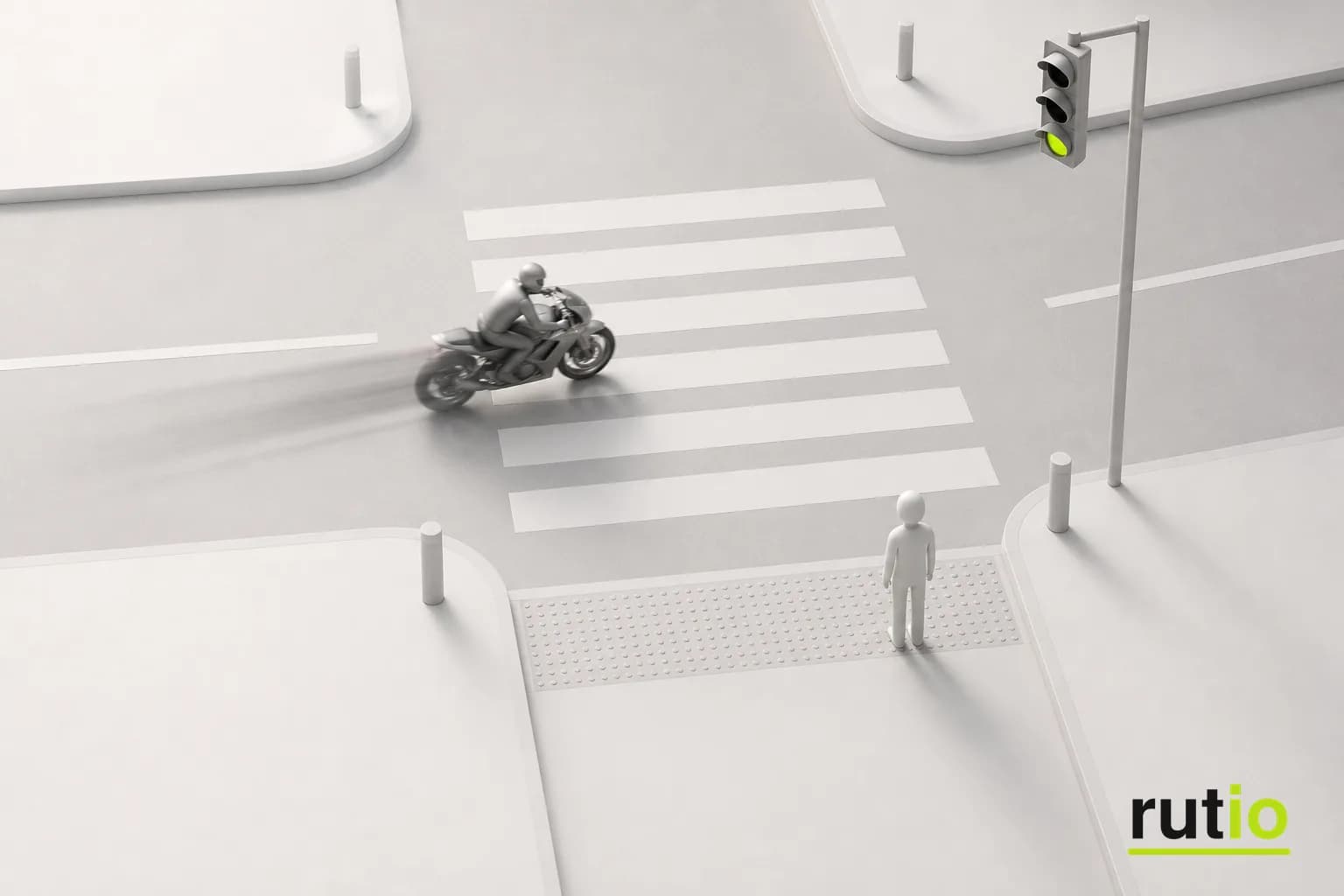 Comportamientos de riesgo observados en cruces peatonales y semáforos entre motociclistas de la región