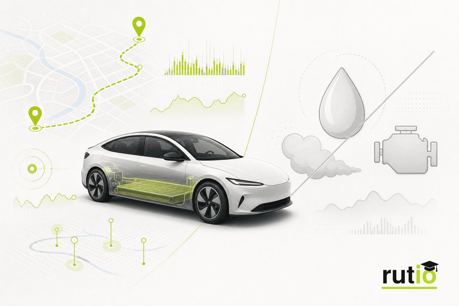 Métricas de combustible que no aplican igual en un vehículo eléctrico
