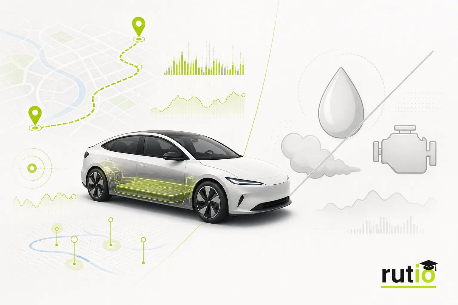 Métricas de combustible que no aplican igual en un vehículo eléctrico