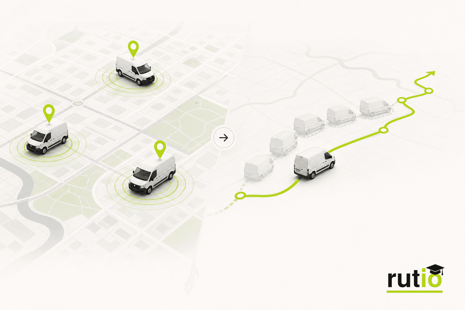 Seguimiento GPS en vivo comparado con historial de recorridos reconstruido
