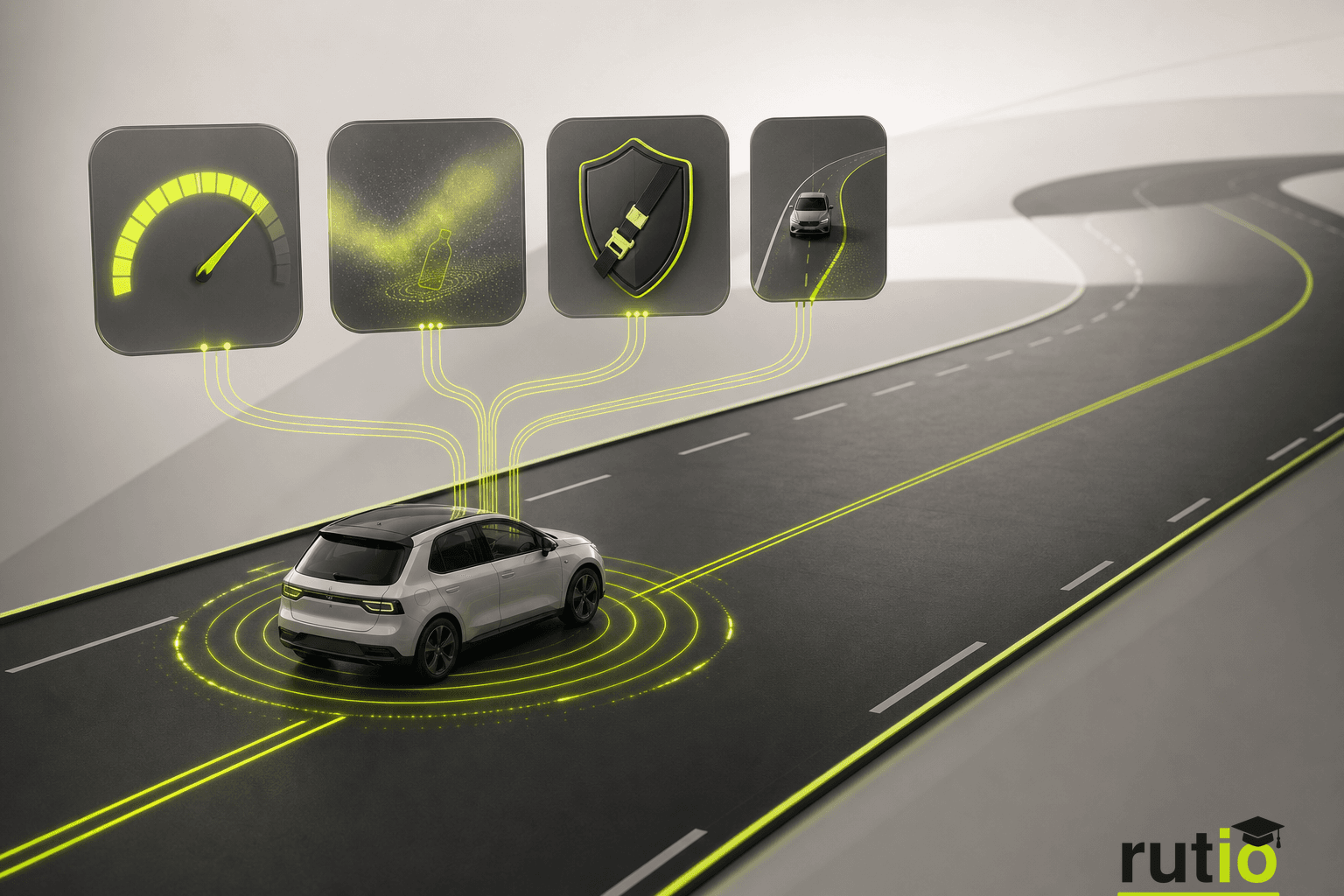Factores IIHS de riesgo vial organizados como se?ales medibles