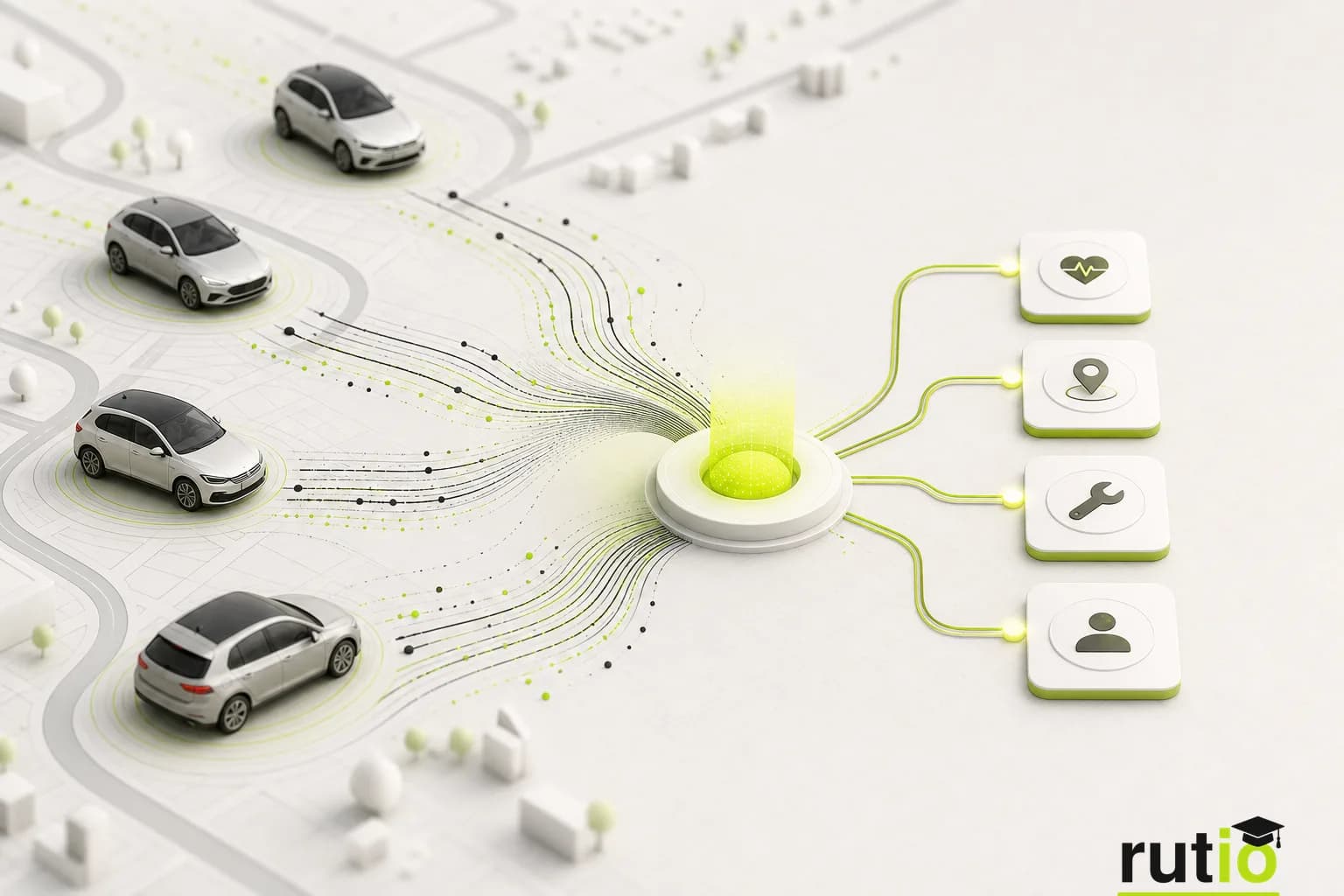 Rutio normalizando señales vehiculares mediante OBD2 para evitar depender de archivos DBC propietarios