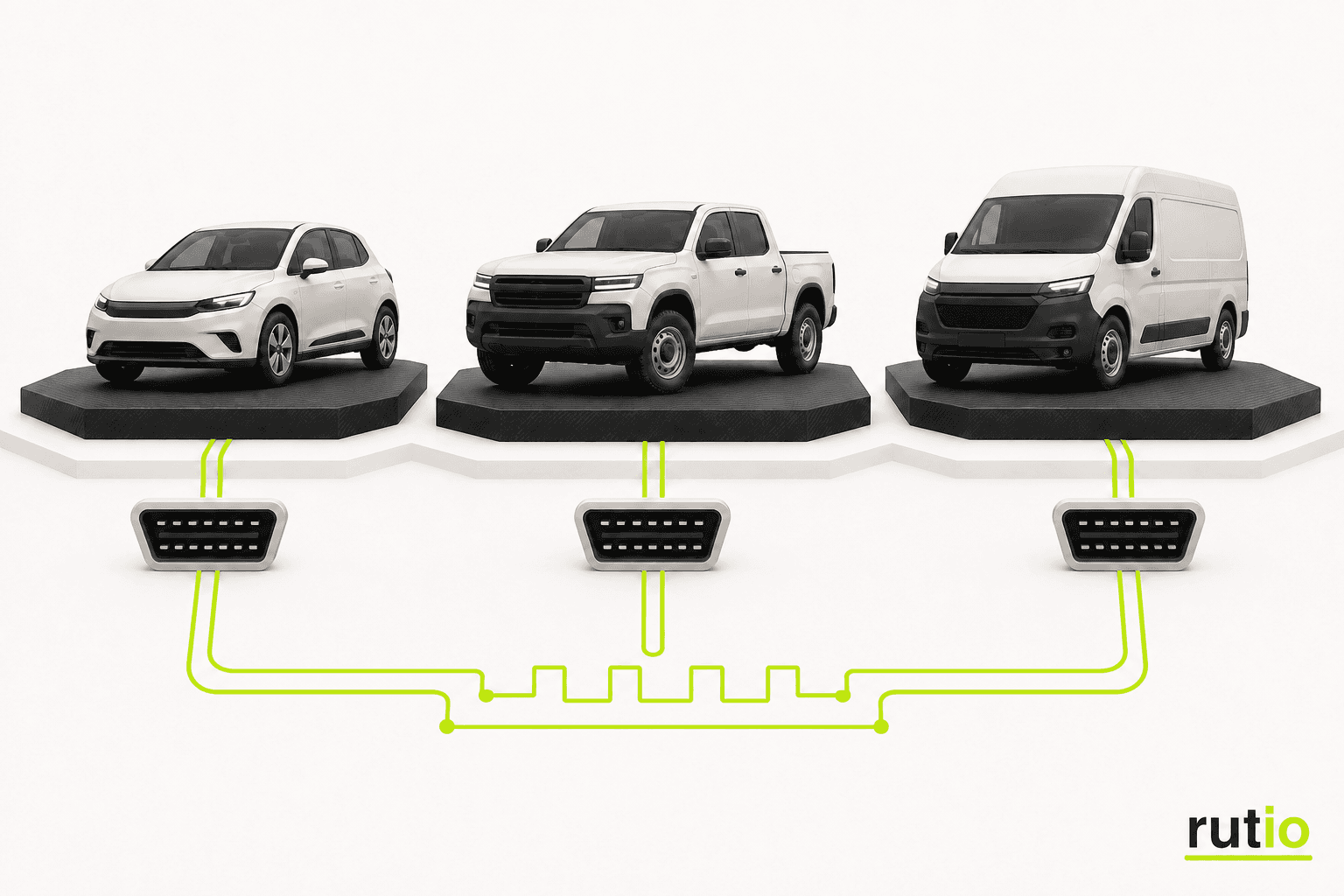 Vehículos distintos compartiendo el mismo protocolo base CAN y acceso OBD2