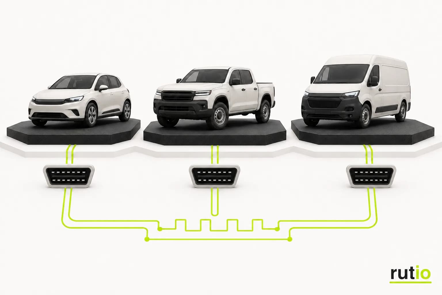 Vehículos distintos compartiendo el mismo protocolo base CAN y acceso OBD2