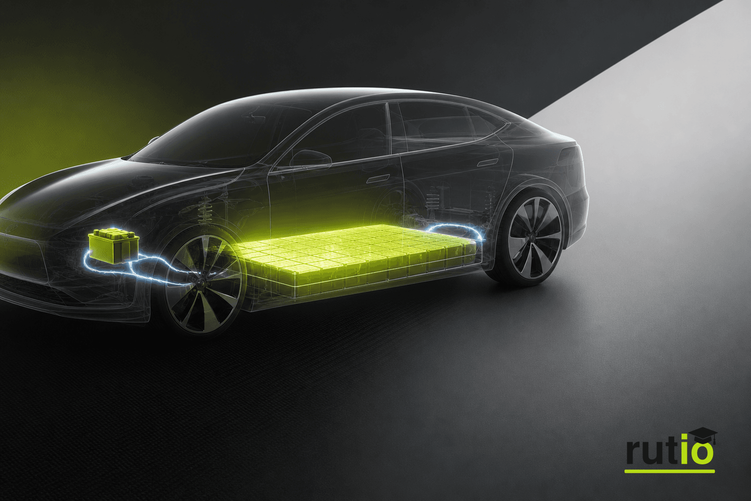 Diferencia entre batería auxiliar de 12V y batería de tracción de un eléctrico