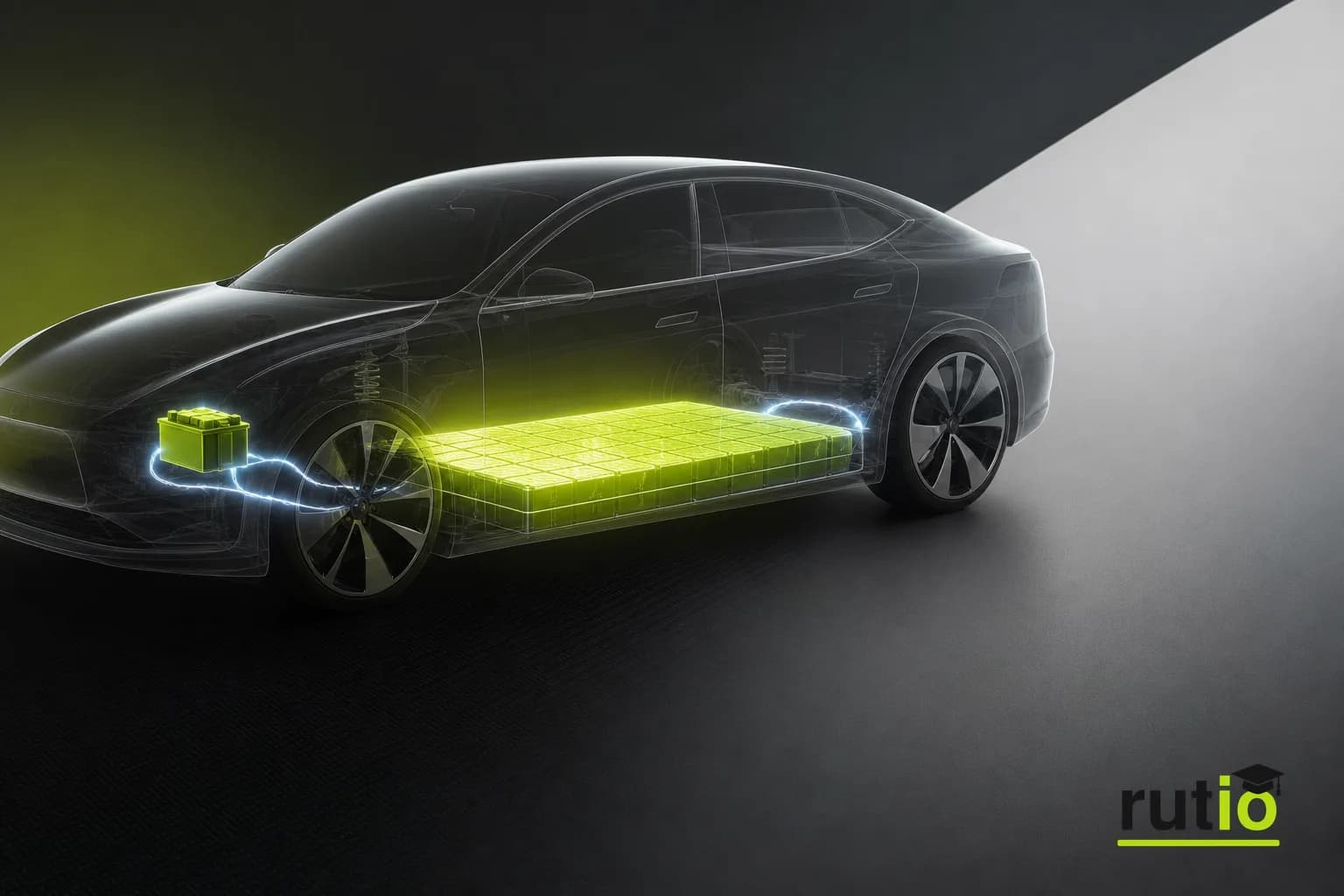 Diferencia entre batería auxiliar de 12V y batería de tracción de un eléctrico