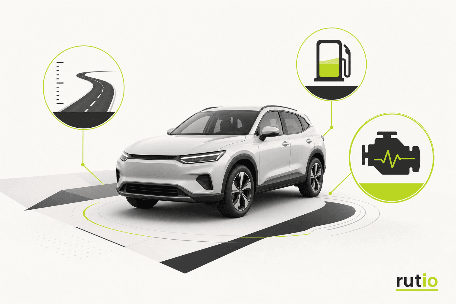 Datos de odómetro, combustible y diagnóstico disponibles mediante OBD2