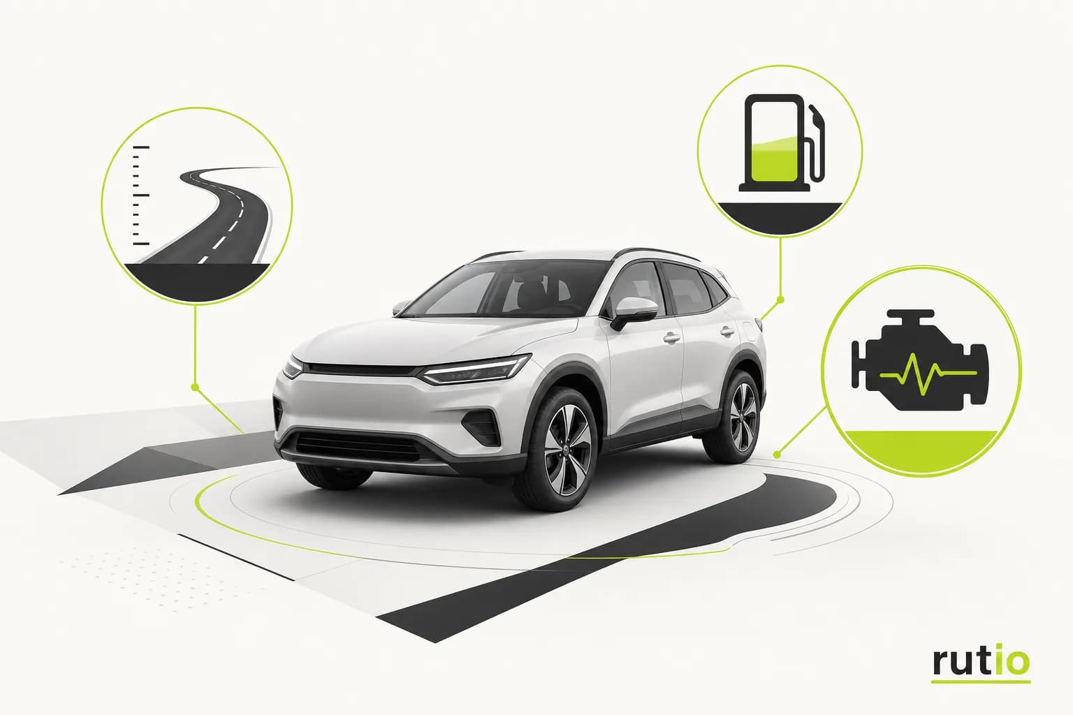 Datos de odómetro, combustible y diagnóstico disponibles mediante OBD2